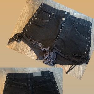 CARMAR black Jean shorts
